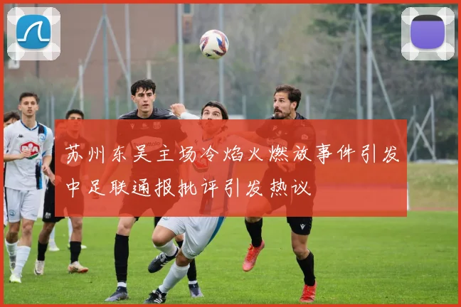 苏州东吴主场冷焰火燃放事件引发中足联通报批评引发热议